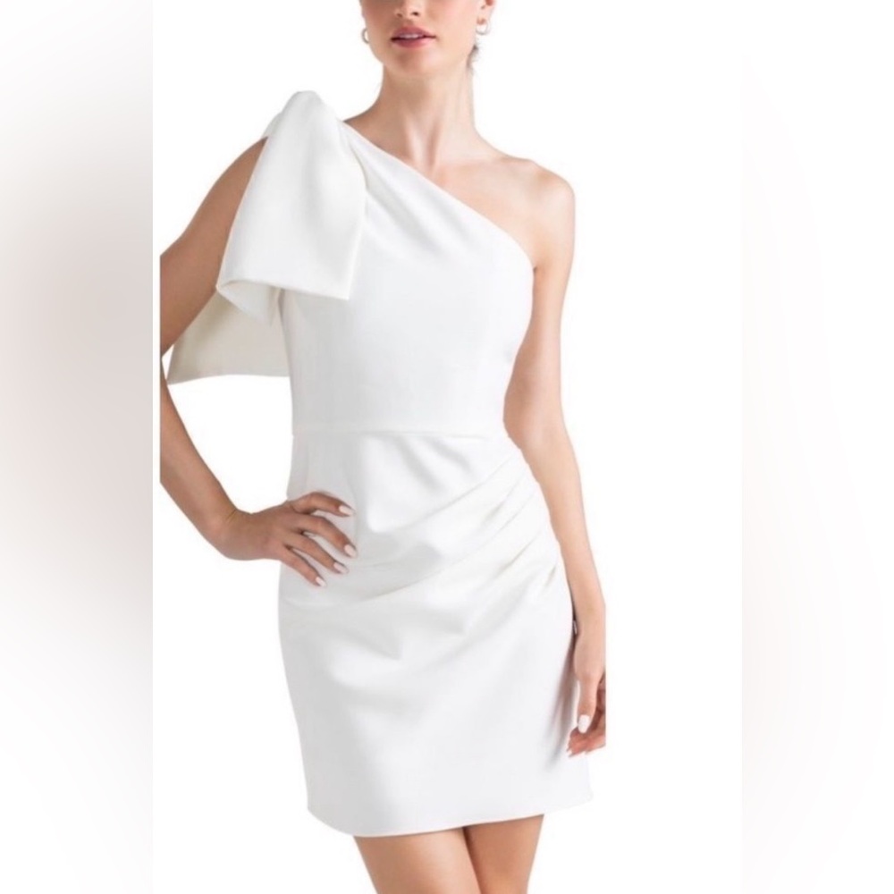 Shoshanna Midnight Paionia White Dress